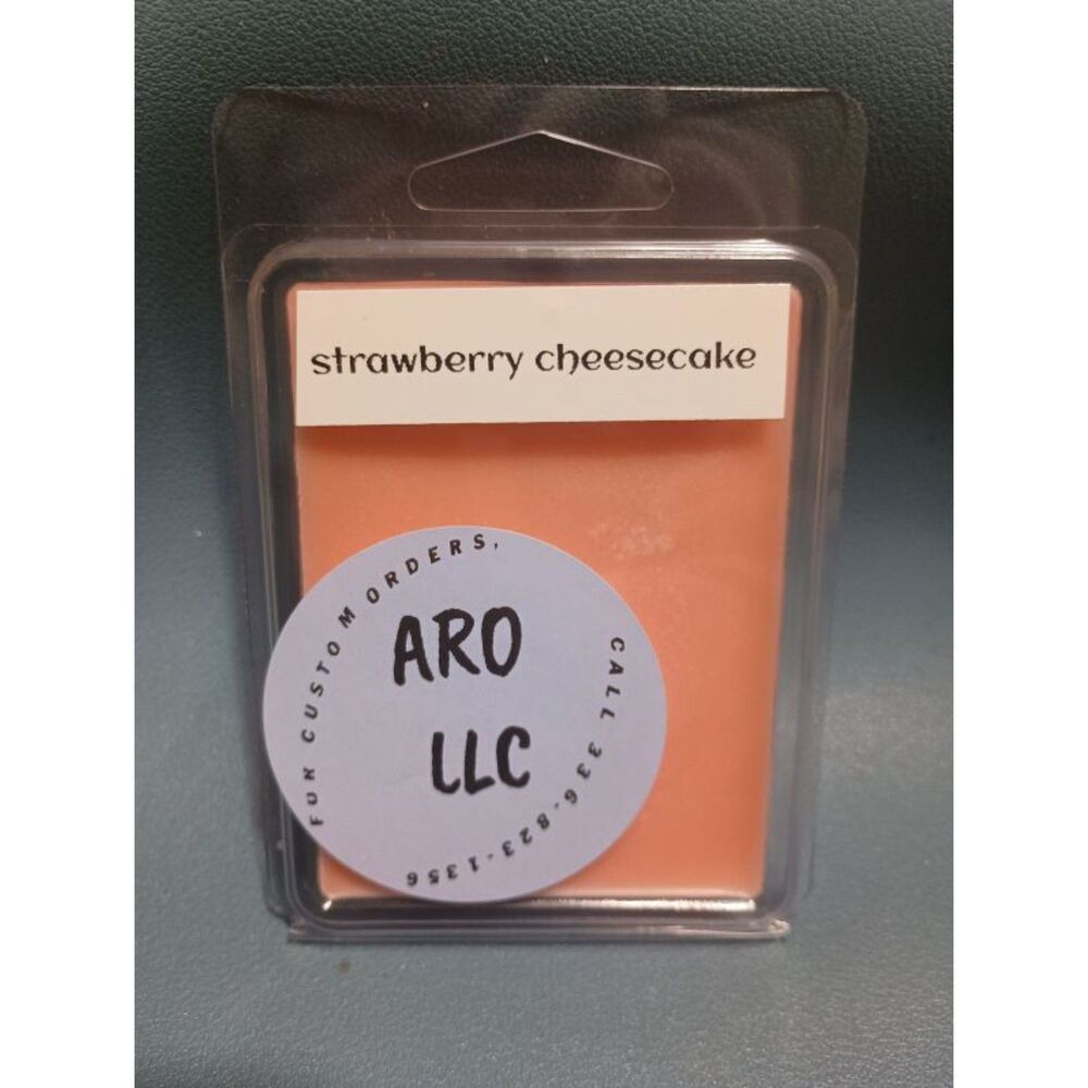 "Strawberry Cheesecake" Scented Wax Melts Breakaway Tarts-Fragrance Wax Product